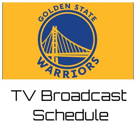 warriors tv schedule tonight